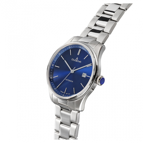 Dugena 4461090 Milano Automatik, Edelstahl, bombiertes Saphirglas