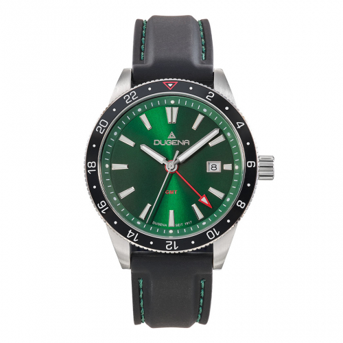DUGENA Nautica Sportuhr Herren Armbanduhr 4167821, DayDate, 20 ATM, Taucherband