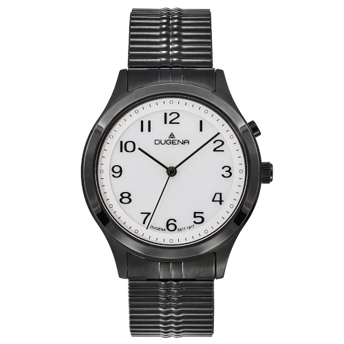 Dugena Armbanduhr 4461250 Bari Licht Schwarz, Zugband, 37mm