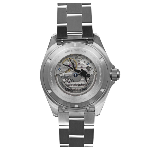 Ruhla 4960M-3 NVA Kommando Minentaucher Automatik Uhr 60h Gangreserve, 20ATM