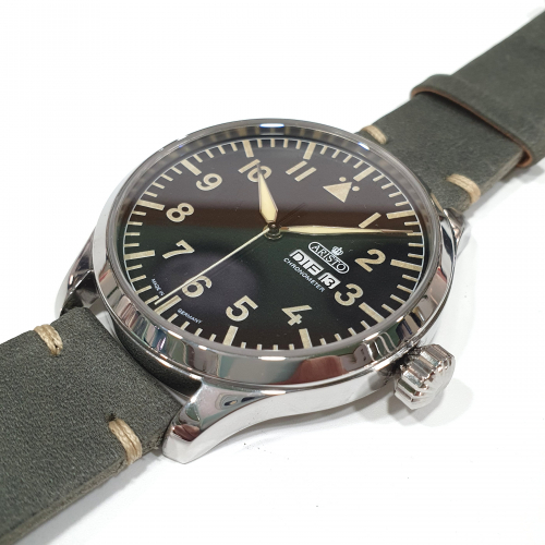 ARISTO 4H2836VL Herren Armbanduhr Vintage 47 Chronometer ETA-Automatik Day-Date