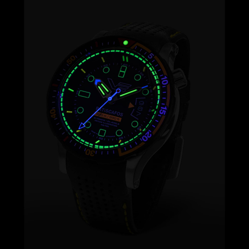 Vostok Europe Batiscafos Automatik NH35-​511E767, 2x Bänder, 30ATM, Tritium