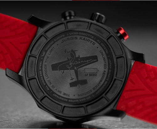 Vostok Europe 592C775 'Jurgis Kairys Unlimited Aerobatics 2025' Special Edition Chronograph