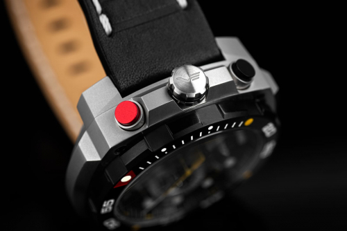 Vostok Europe VK67-​650E725 Herrenuhr Systema Periodicum 'Sulfur' Chronograph