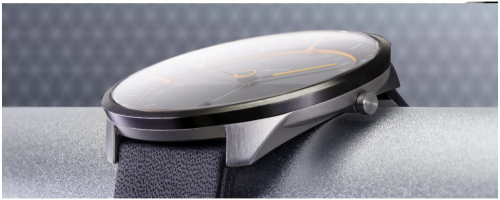 Preview: Botta TRES 24 Quarz von BOTTA, 24 Stunden, Drei Zeiger, Titan, Saphirglas, 45mm