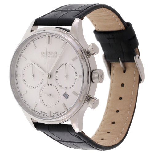 DUGENA 7000200 Premium Herren Armbanduhr Sigma Chrono Saphirglas
