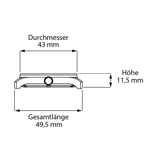 ARISTO Armbanduhr 7H149 Luminor Flieger Cockpit 43, SW-200 Automatik, Leuchtzifferblatt
