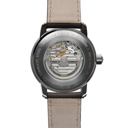 Zeppelin 8662-5 Herrenuhr Automatik mit 24-Stundenanzeige und Lederarmband