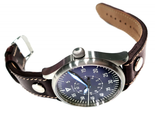 Junkers Herren Armbanduhr Baumuster 9.20.02.01 Fliegeruhr Beobachteruhr, Saphirglas