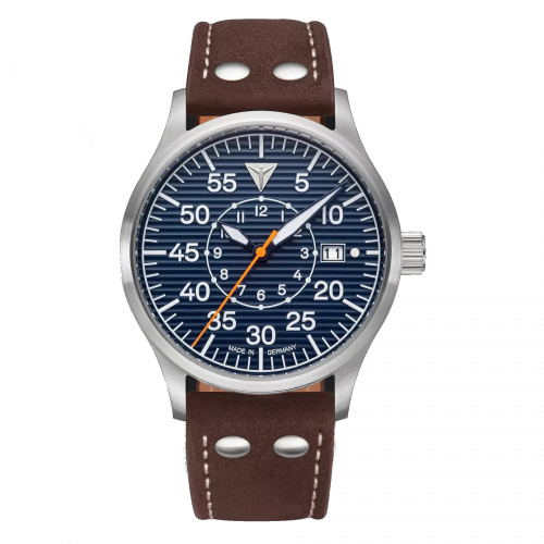 Junkers Herren Automatik Armbanduhr Baumuster 9.52.01.01 Fliegeruhr Beobachteruhr