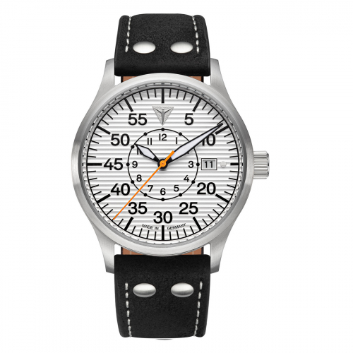 Junkers Herren Automatik Armbanduhr Baumuster 9.52.01.03 Fliegeruhr Beobachteruhr