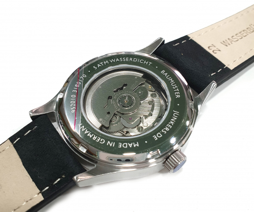 Junkers Herren Automatik Armbanduhr Baumuster 9.52.01.03 Fliegeruhr Beobachteruhr