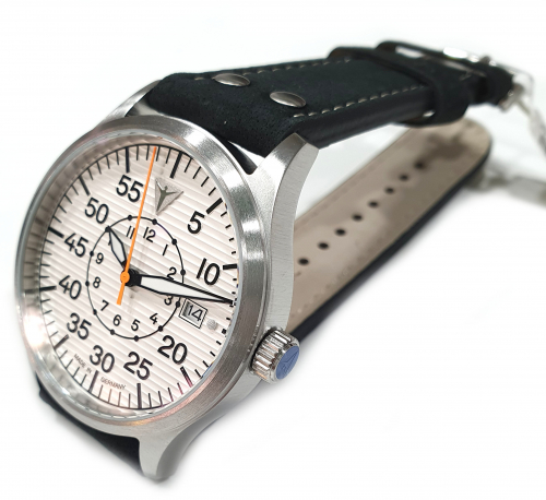 Junkers Herren Automatik Armbanduhr Baumuster 9.52.01.03 Fliegeruhr Beobachteruhr