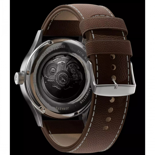 Junkers Herren Automatik Uhr Baumuster 9.52.01.06 Fliegeruhr Beobachteruhr grün