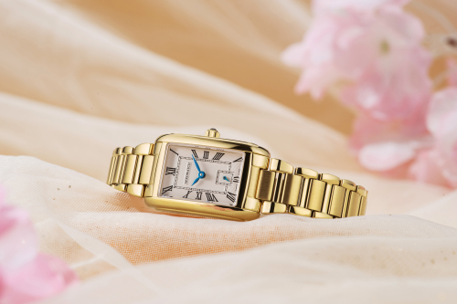 AEROWATCH A 31104 JA01 M Damenuhr Mini Intuition kleine Sekunde goldfarben