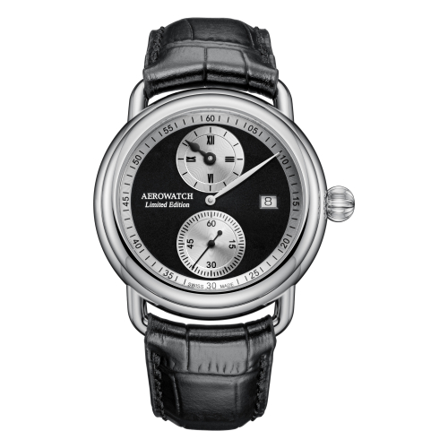 AEROWATCH 1942 Automatik Regulator Limitierte Edition A 76983 AA04 Armbanduhr