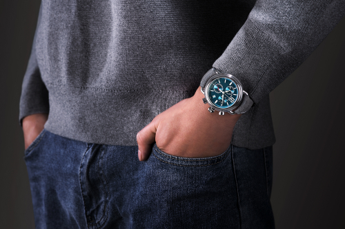AEROWATCH 1942 Herren Armbanduhr A 79100 AA01 Chronograph Quarz, Saphirglas