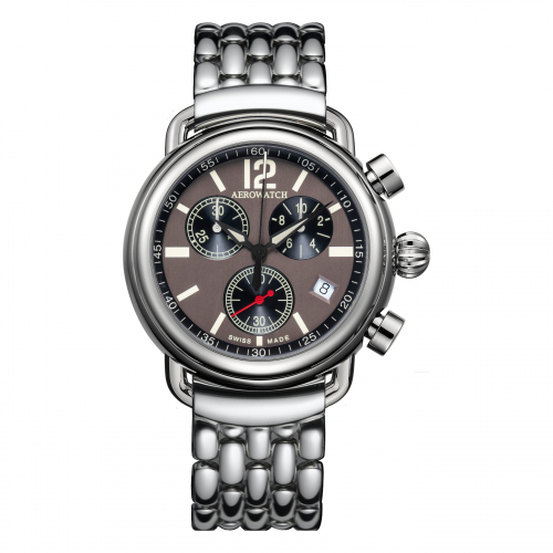 AEROWATCH 1942 Herren Armbanduhr A 79100 AA02 M Chronograph Quarz, Saphirglas