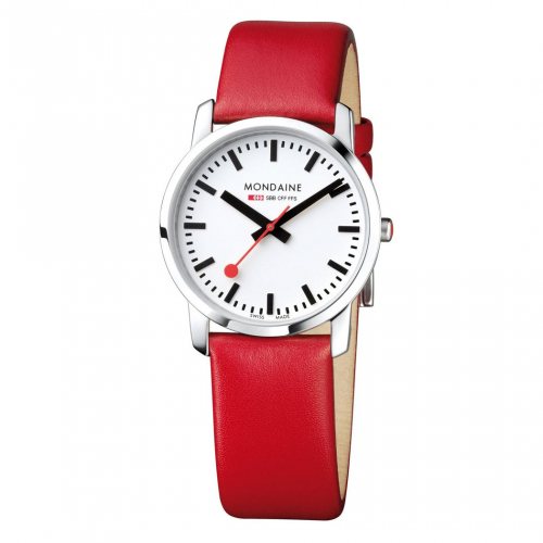 MONDAINE Armbanduhr A400.30351.11SBC 35mm Simply Elegant 6mm Hoch