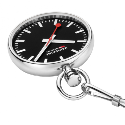 MONDAINE schweizer Taschenuhr A660.30316.20SBB pocket watch mit Kette