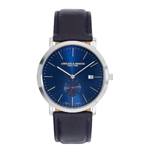 ABELER & SÖHNE AS1087 Herren Armbanduhr Saphirglas Ronda-Werk