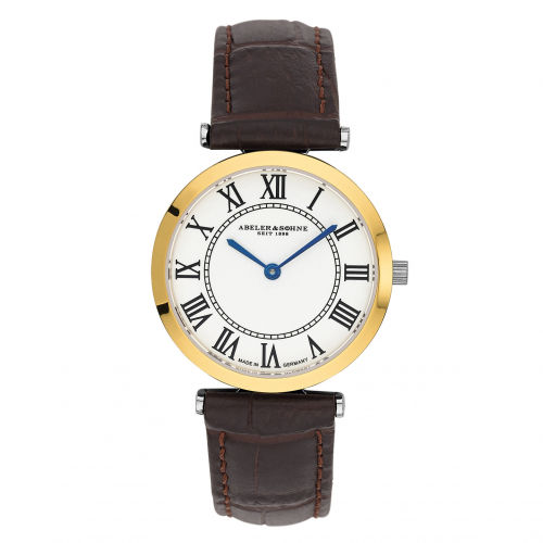 ABELER & SÖHNE AS3202 Damen Armbanduhr Saphirglas Ronda-Werk römisch