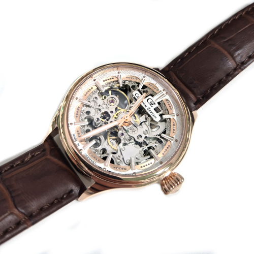 Carl von Zeyten Damen Armbanduhr Automatik CVZ0072RWHS Horbach Skelett