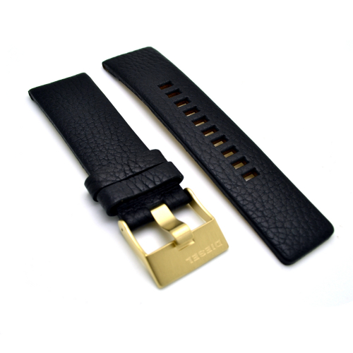 Tommy Hilfiger Ersatzband Leder braun Krokoprägung Stegbreite 22mm