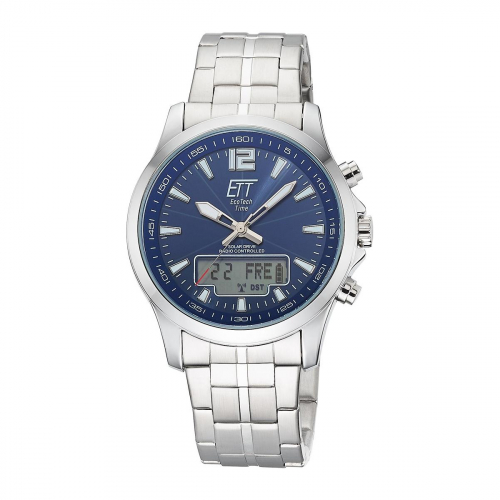 ETT EcoTechTime Funk-Solar World Time Professional EGA-11716-31M Herrenuhr