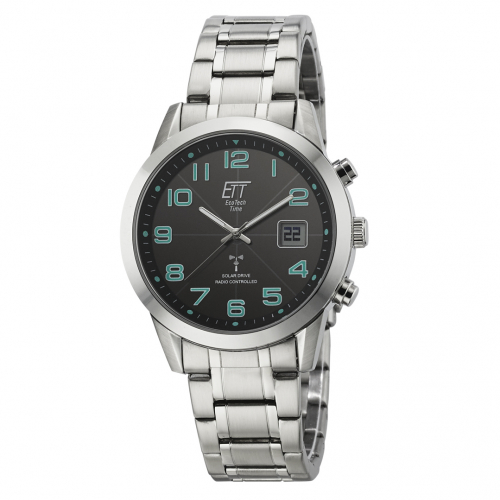 ETT Eco Tech Time Funk-Solar EGS-11500-22M Herren Armbanduhr Basic