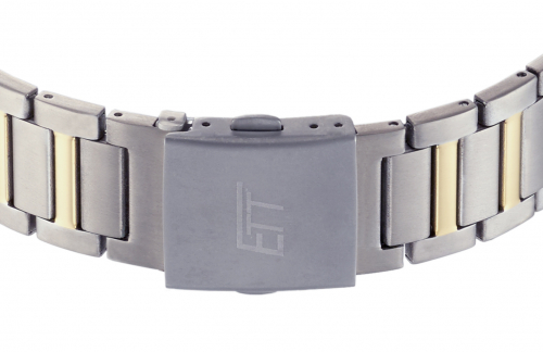ETT Eco Tech Time Funk-Solar - Herren Uhr Titan EGT-11359-25M bicolor