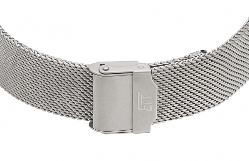 ETT ELS-11583-11M Damen Funk-Solaruhr Station Watch mit Meshband