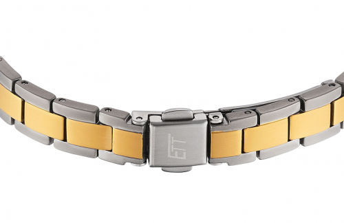 ETT EcoTechTime ELS-12148-61M Diamond Lady Solar Titan Damenuhr bicolor