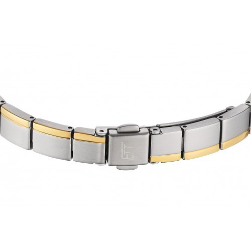 ETT EcoTechTime ELS-12151-52M Diamond Lady Solar Damenuhr, grau