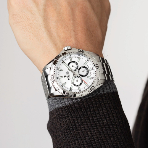Preview: Festina F20623-1 Multifunktion Armbanduhr Herren Armbanduhr Edelstahl