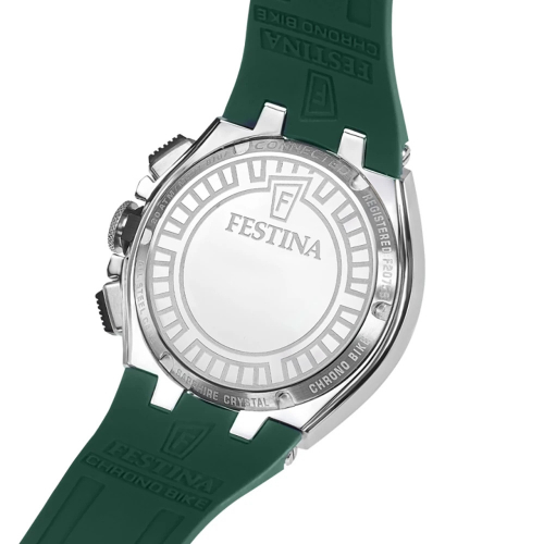 Festina Chronograph F20755-2 Dunkelgrün Chrono Bike 2026 Silikonband 20ATM