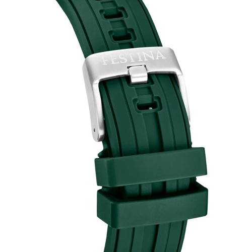 Festina Chronograph F20755-2 Dunkelgrün Chrono Bike 2026 Silikonband 20ATM