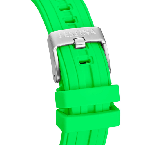 Festina Chronograph F20755-6 Grün Chrono Bike 2026 Silikonband 20ATM
