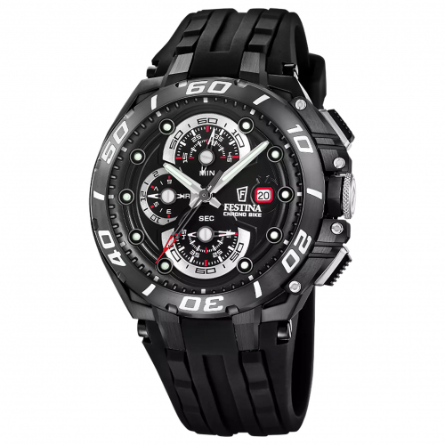 Festina F20756-1 Uhr Chrono Bike 2026 Spezial Edition Schwarz mit Ersatzband