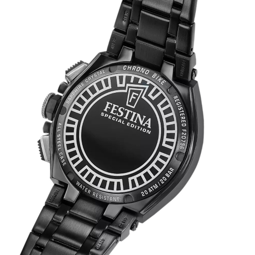 Festina F20756-1 Uhr Chrono Bike 2026 Spezial Edition Schwarz mit Ersatzband