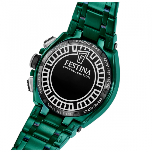 Preview: Festina F20760-1 Uhr Chrono Bike 2026 Spezial Edition Grün mit Ersatzband