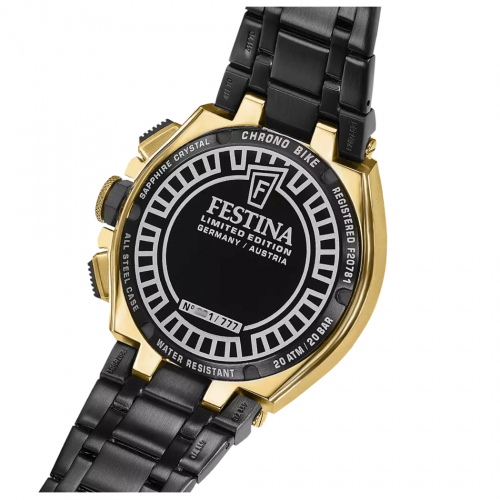 Festina F20781-GA Uhr Chrono Bike 2026 Lila Limited Edition Ersatzband Saphir
