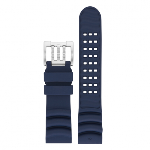 Ersatzband Wechselband Luminox Taucher-Band 24mm Kautschuk blau