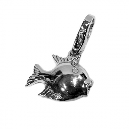 GOOIX Charm 925 Silber GXC031 Fisch