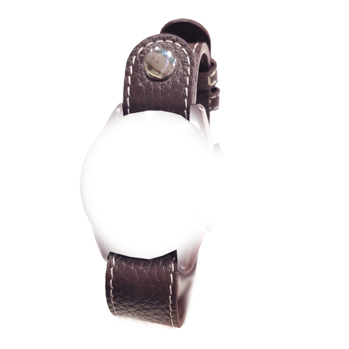 Ingersoll Lederband braun mit Narbung Stegbreite 22mm in XL für Fliegeruhren,