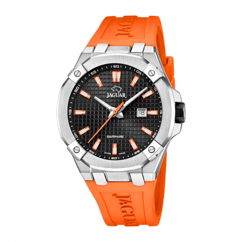 Jaguar Herren Armbanduhr DIPLOMATIC J1010-1 Saphirglas 10 ATM Orange