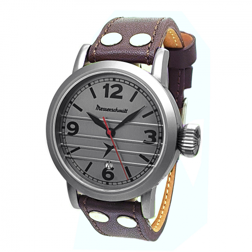Messerschmitt Herren Armbanduhr M-20 Automatik ETA-Werk Saphirglas Fliegeruhr BFW-M20