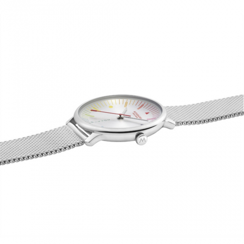 MONDAINE Armbanduhr MLE.33112.SM Doppio Saphirglas, 33mm, Milanaise