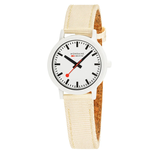 Mondaine essence MS1.32111.LT nachhaltige Damen Armbanduhr, 32mm