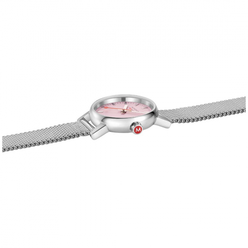 Mondaine Damenuhr rose MSE.26130.SM evo2 Petite 26mm Saphirglas
